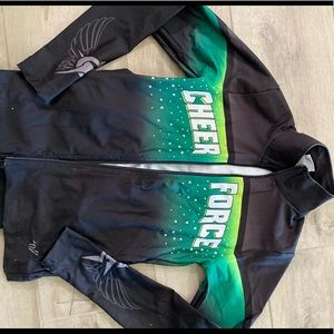 Varsity Blinged Cheer Force Warm Up Jacket & Capri